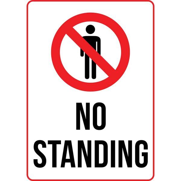 NO STANDING